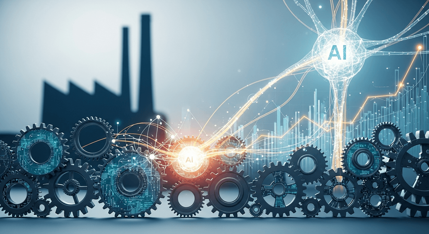 Automatización de procesos industriales con IA: Eficiencia para tu fábrica