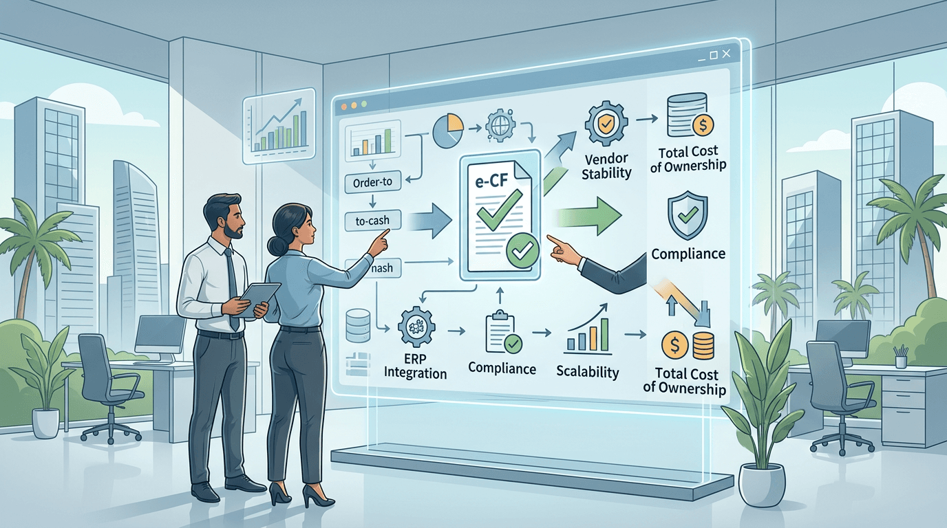 Featured image for: Proveedores de facturación electrónica en RD: Qué evaluar antes de contratar
