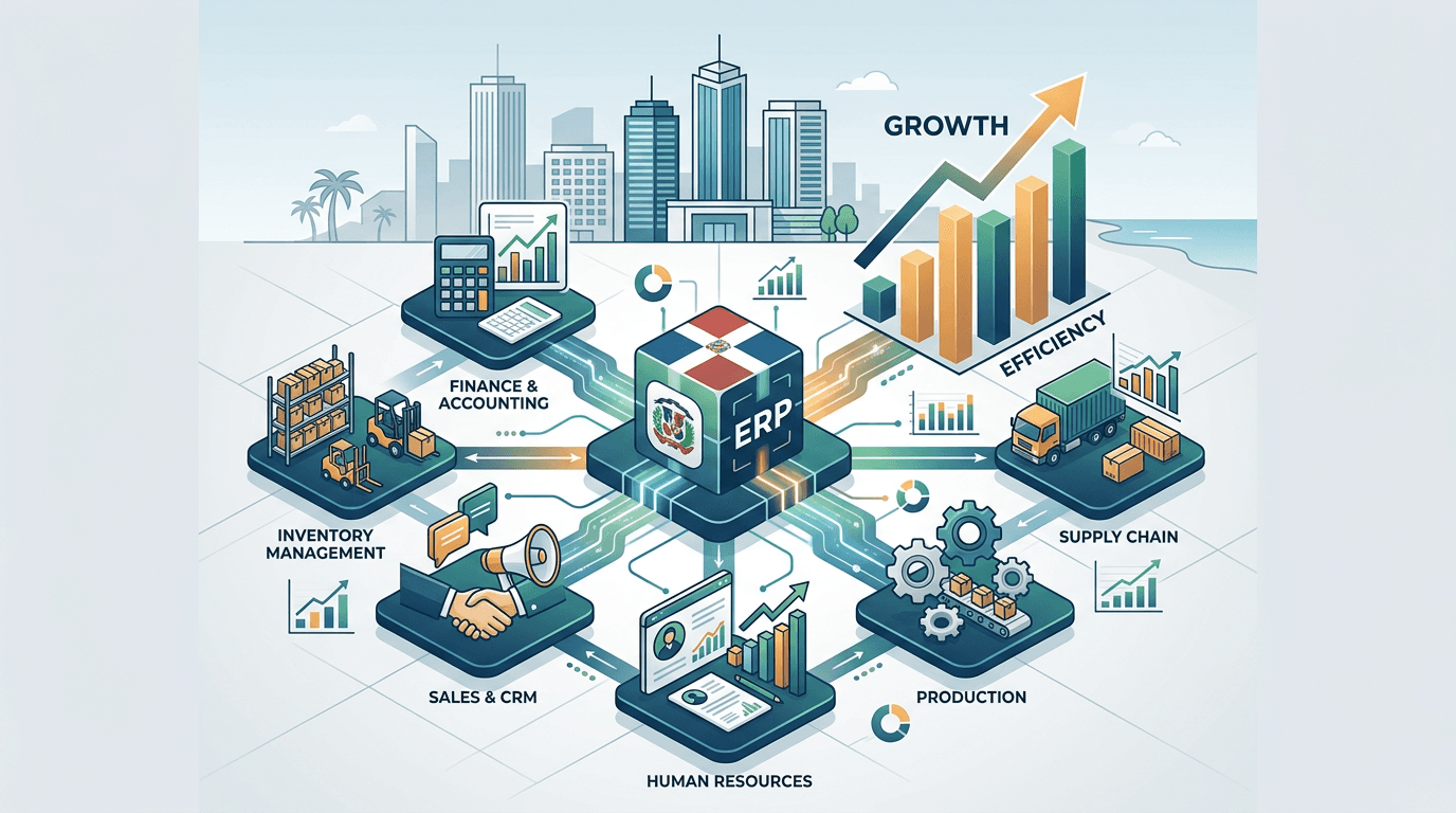 What is ERP: La guía definitiva para empresas en crecimiento en República Dominicana