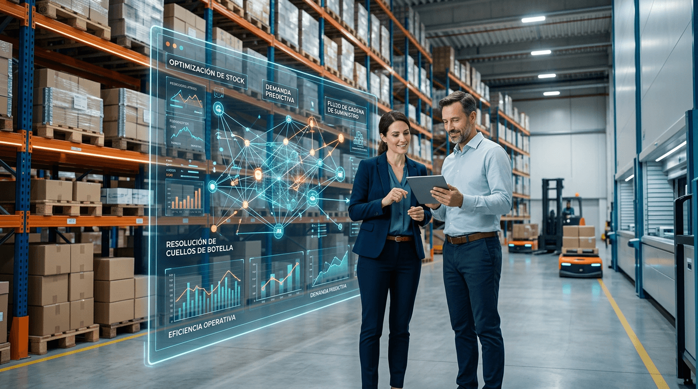 Cómo la Inteligencia Artificial está revolucionando el Control de inventario corporativo